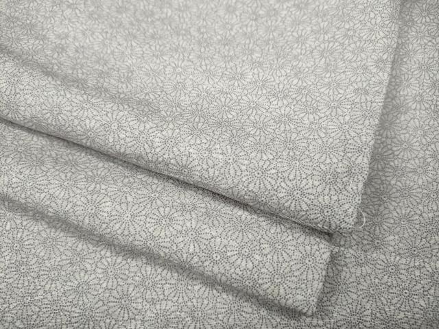 平和屋着物●江戸小紋 舞菊文 正絹 逸品 CABH9817ut