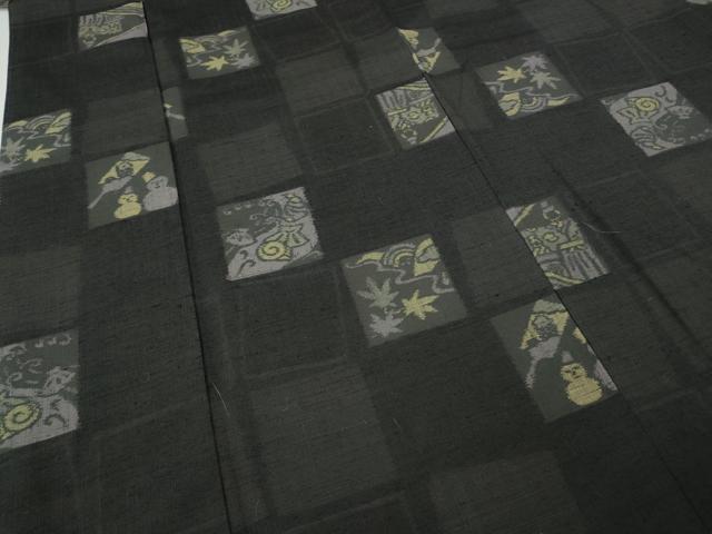平和屋着物●上質な紬 四季 春夏秋冬 正絹 逸品 CABH9825ut