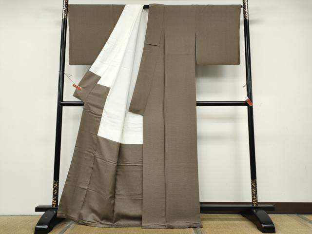 平和屋着物●江戸小紋 角通し 正絹 逸品 CABH9831ut
