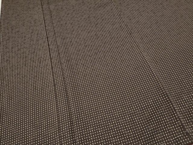 平和屋着物●江戸小紋 角通し 正絹 逸品 未使用 CABH9833ut