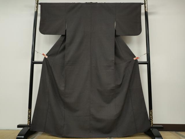 平和屋着物●本塩沢 80亀甲 正絹 逸品 CABH9876ut