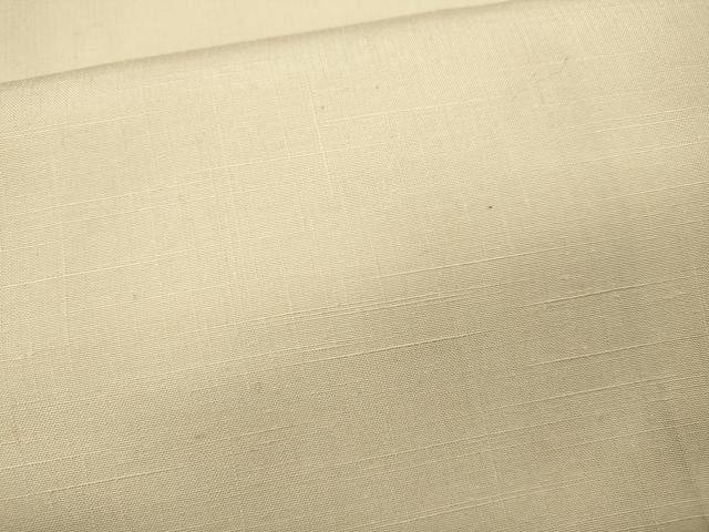 平和屋着物●上質な紬 色無地 肌色 正絹 逸品 CABH9895ut