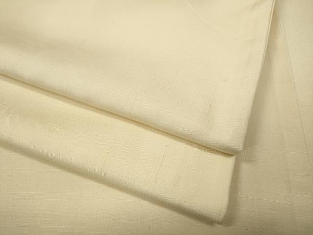 平和屋着物●上質な紬 色無地 肌色 正絹 逸品 CABH9895ut
