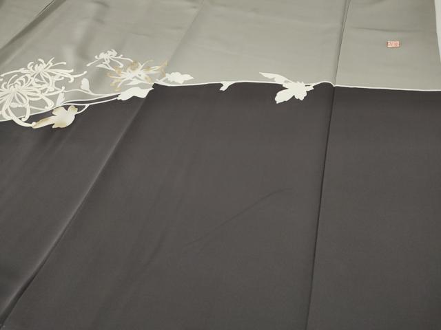 平和屋着物●訪問着 作家物 乱菊 金彩 正絹 逸品 CABH9898ut