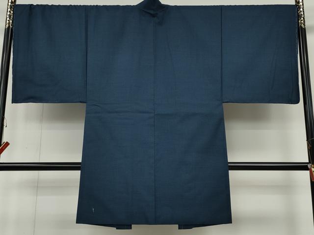 平和屋着物●男性 紬 アンサンブル 120亀甲 総詰め 正絹 逸品 CABH9915ut