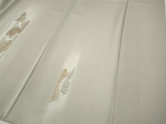 平和屋着物●訪問着 駒刺繍 松葉文 暈し染め 金彩 正絹 逸品 未使用 CABH9954ut