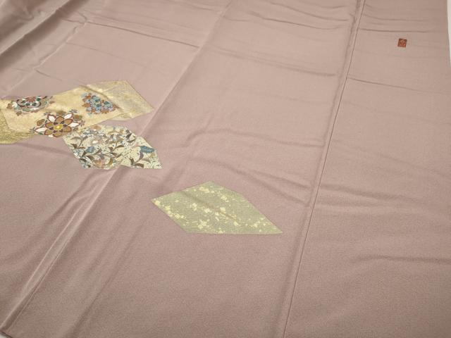 平和屋着物●訪問着 作家物 切嵌正倉院花文 金彩 正絹 逸品 CABH9979ut