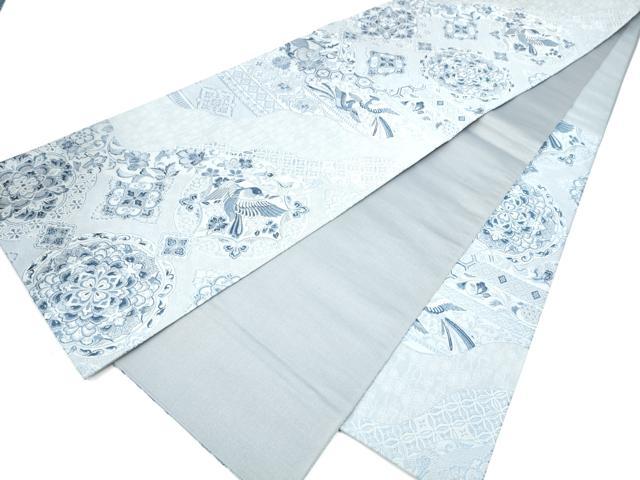 平和屋着物●六通柄袋帯 道長薫華文 正絹 逸品 CABI0050hy