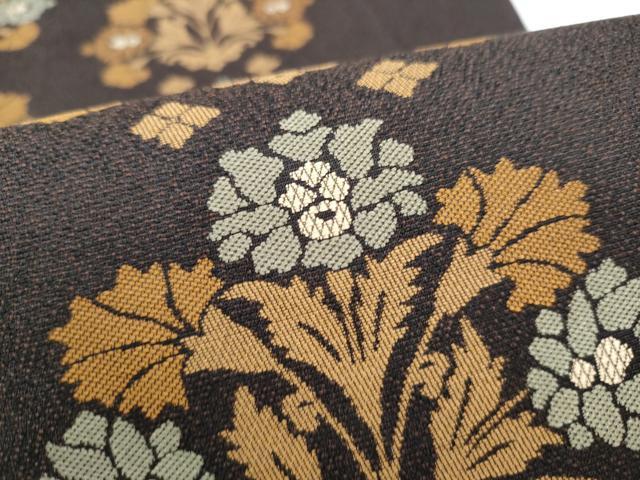 平和屋着物●六通柄袋帯 名物裂 ますいわ屋扱い 正絹 逸品 CABI0135hy