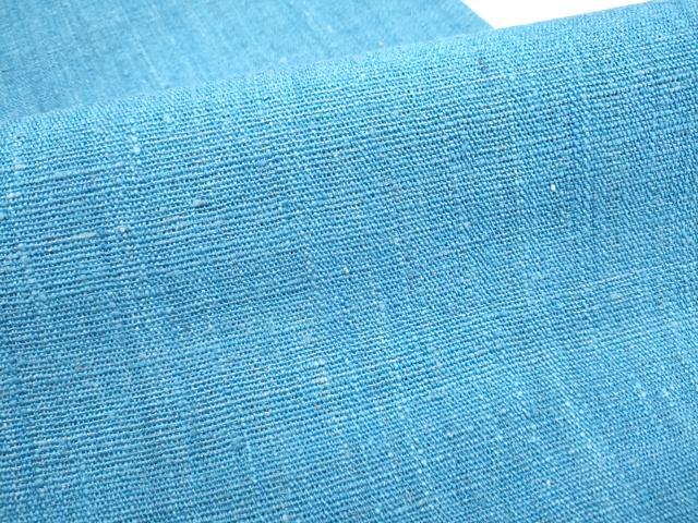 平和屋着物●つけ帯 紬地 紺鼠色 正絹 逸品 CABI0214hy