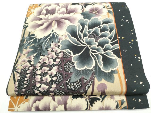 平和屋着物●全通柄 京袋帯 花籠文 CABI0392hy
