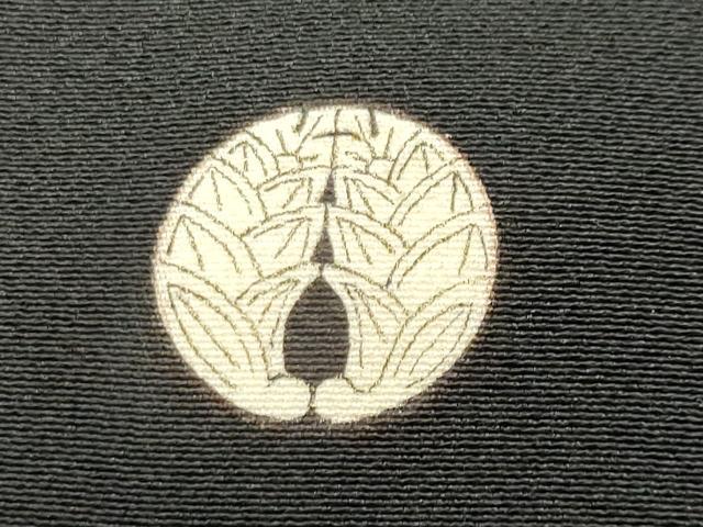 平和屋着物●本加賀友禅作家 池田裕 黒留袖 飛鶴枝松花文 正絹 逸品 CABI0412gh
