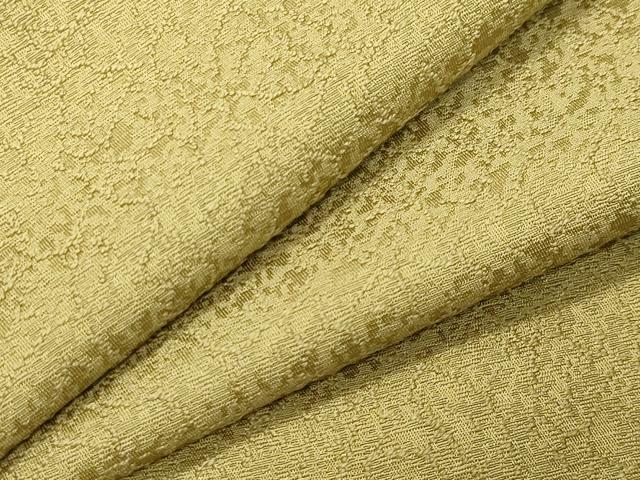 平和屋着物●上質な色無地 吉祥地紋 桑染色 正絹 逸品 CABI0426gh