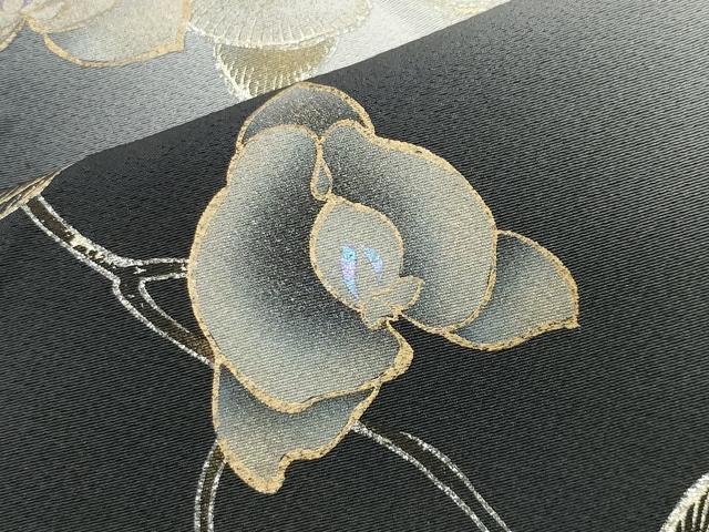 平和屋着物●訪問着 胡蝶蘭 暈し染め 金銀彩 正絹 逸品 CABI0433gh