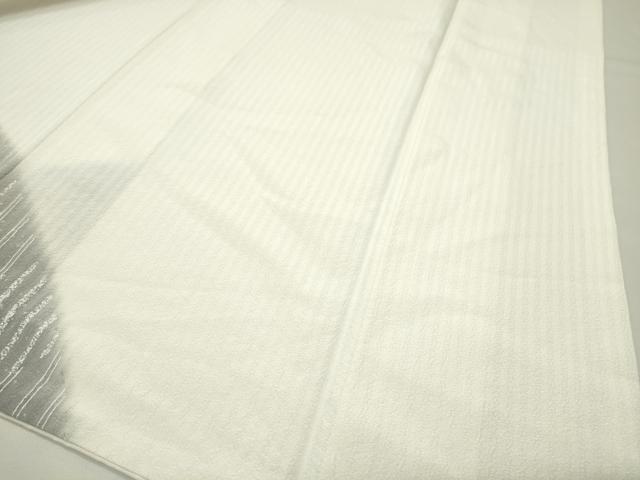 平和屋着物●訪問着 吉祥文 暈し染め 銀彩 正絹 逸品 CABI0477gh