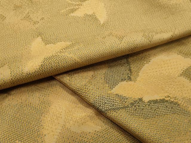 平和屋着物●上質な紬 舞蝶文 胴抜き仕立て 正絹 逸品 CABI0532gh