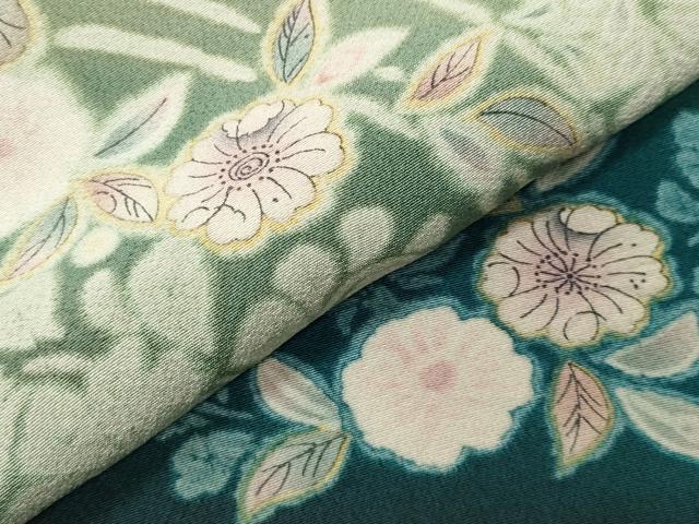 平和屋着物●豪華黒留袖 作家物 辻が花 暈し染め 正絹 逸品 CABI0638gh