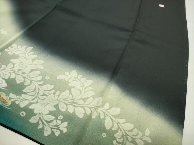 平和屋着物●豪華黒留袖 作家物 辻が花 暈し染め 正絹 逸品 CABI0638gh