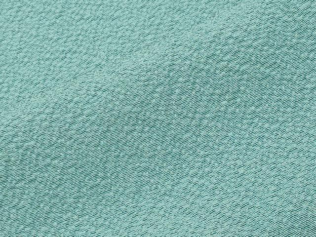 平和屋着物●上質な色無地 白群色 正絹 逸品 CABI0646gh