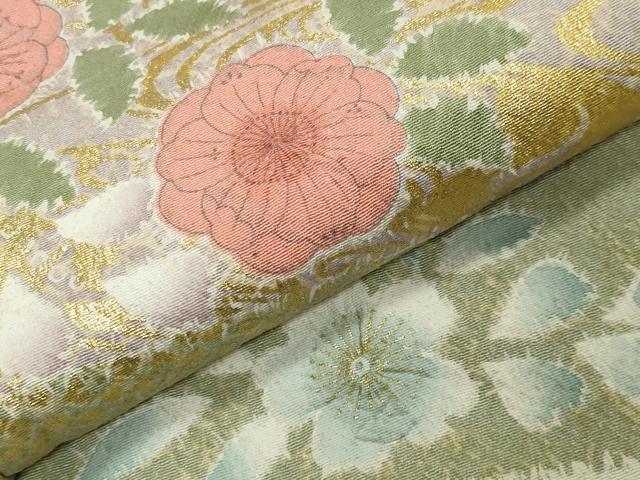 平和屋着物●訪問着 辻が花 絞り 暈し染め 金彩 正絹 逸品 未使用 CABI0662gh