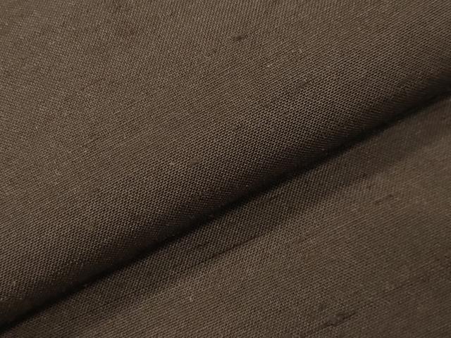 平和屋着物●男性 紬 アンサンブル 色無地 赤墨色 正絹 逸品 CABI0670gh