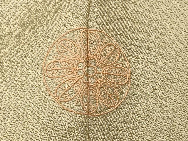 平和屋着物●訪問着 籬草花文 暈し染め 金彩 三越扱い 正絹 逸品 未使用 CABI0690gh