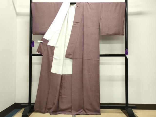 平和屋着物●江戸小紋 寄せ小紋柄 正絹 逸品 CABI0710gh