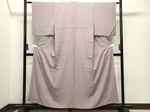 平和屋着物●江戸小紋 舞葉文 正絹 逸品 CABI0730gh