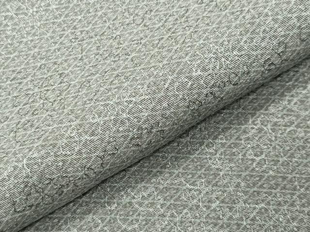 平和屋着物●江戸小紋 作家物 花唐草文 正絹 逸品 未使用 CABI0748gh