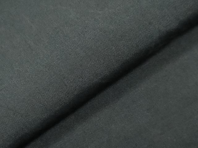 平和屋着物●紋付 漆黒色 正絹 逸品 CABI0753gh