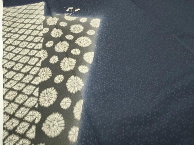 平和屋着物●訪問着 刺繍 万寿菊花文 暈し染め 金銀糸 正絹 逸品 未使用 CABI0755gh