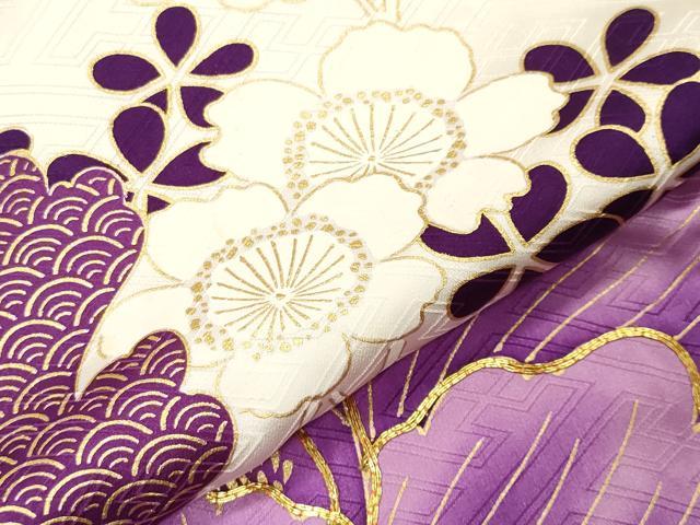 平和屋着物●訪問着 駒刺繍 牡丹花文 金彩 正絹 逸品 CABI0800gh