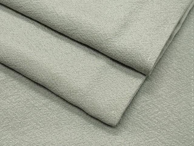 平和屋着物●上質な色無地 白鼠色 正絹 逸品 未使用 CABI0823gh