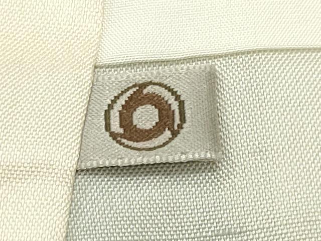 平和屋着物●本場大島紬 白大島 9マルキ 枝松文 近鉄百貨店扱い 大山謹製 証紙付き 正絹 逸品 未使用 CABI0841gh