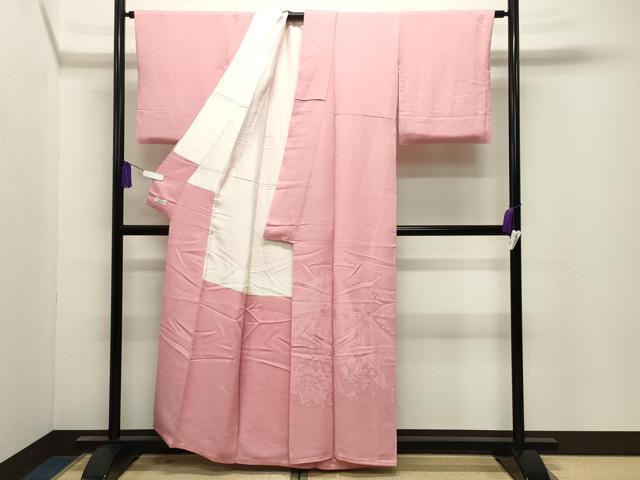 平和屋着物●豪華色留袖 色無地 草木地紋 虹色 やまと誂製 正絹 逸品 CABI0874gh