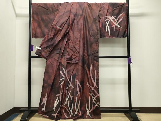 平和屋着物●訪問着 本場大島紬 100亀甲 総詰め 吉祥文 仮絵羽 正絹 逸品 未使用 CABI0887gh