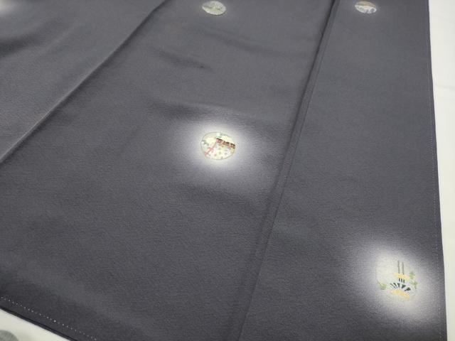 平和屋着物●中国三大刺繍 相良刺繍 総刺繍 訪問着 風景花文 蛍暈し 金銀糸 正絹 逸品 CABI0949gh