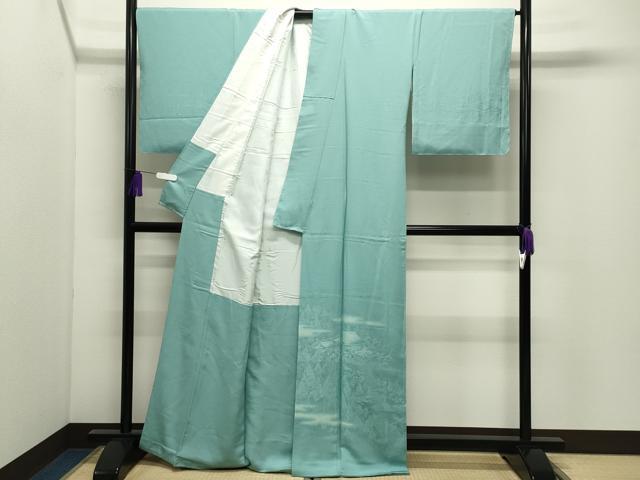 平和屋着物●訪問着 風景地紋 正絹 逸品 未使用 CABI0950gh