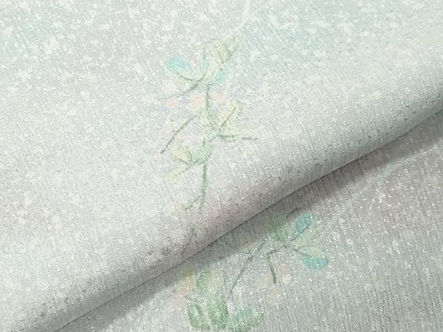 平和屋着物●長襦袢 単衣 萩文 暈し染め 正絹 逸品 CABI0951gh