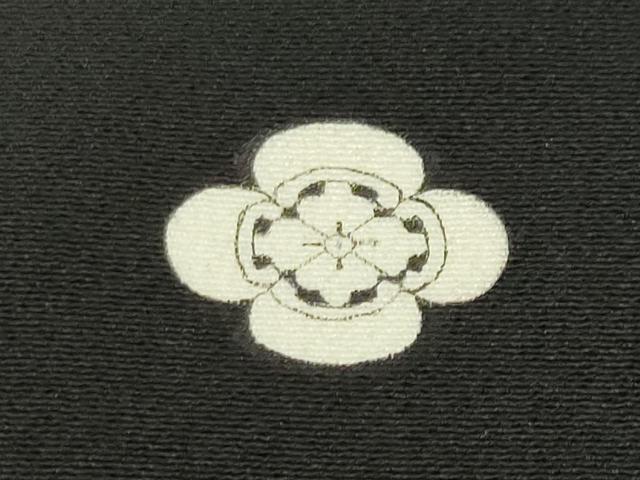 平和屋着物●豪華黒留袖 駒刺繍 鳳凰唐草文 暈し染め 金彩 正絹 逸品 CABI0975gh