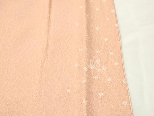平和屋着物●中国三大刺繍 スワトウ刺繍 訪問着 絞り 雪輪花文 金糸 正絹 逸品 CABI0995gh
