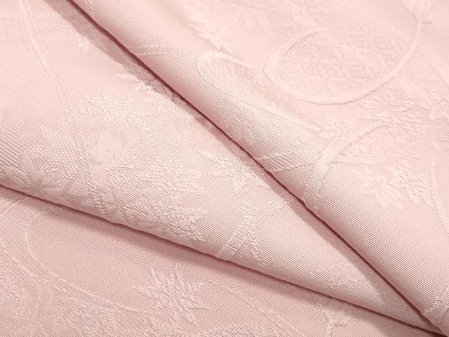 平和屋着物●上質な色無地 舞花地紋 虹色 正絹 逸品 CABI1026gh
