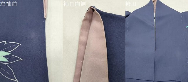 平和屋着物●訪問着 刺繍 牡丹花文 暈し染め 正絹 逸品 CABI1040gh