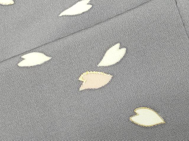 平和屋着物●訪問着 竹屋町刺繍 舞桜文 金彩 正絹 逸品 CABI1064gh