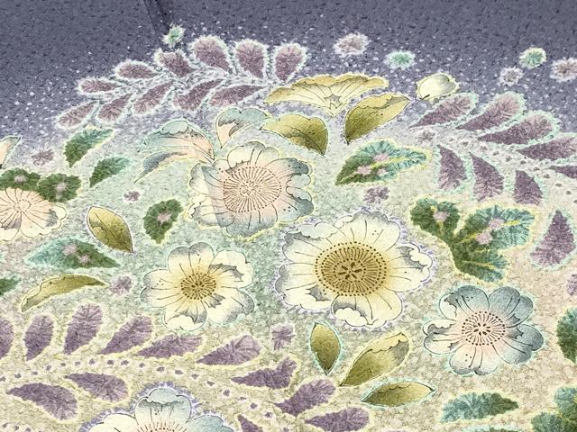 平和屋着物●訪問着 辻が花 暈し染め 正絹 逸品 CABI1065gh