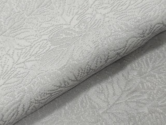 平和屋着物●上質な色無地 舞葉地紋 霞色 正絹 逸品 未使用 CABI1130gh