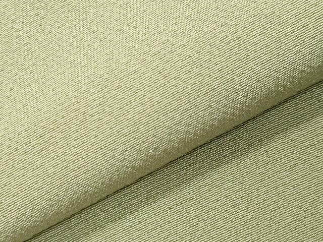平和屋着物●上質な色無地 抹茶色 正絹 逸品 CABI1133gh