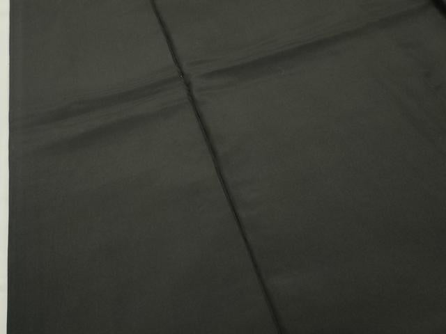 平和屋着物●男性 黒紋付 正絹 逸品 CABI1157gh