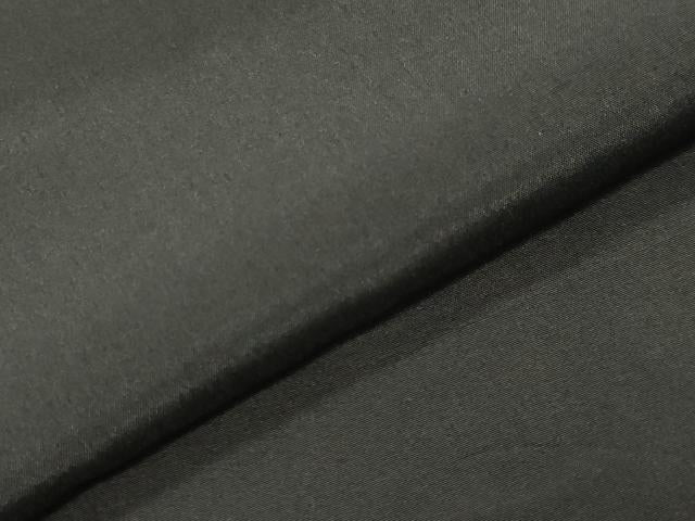 平和屋着物●男性 黒紋付 正絹 逸品 CABI1157gh