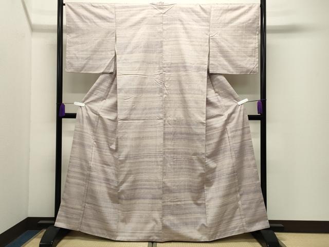 平和屋着物●上質な紬 霞文 正絹 逸品 CABI1186gh